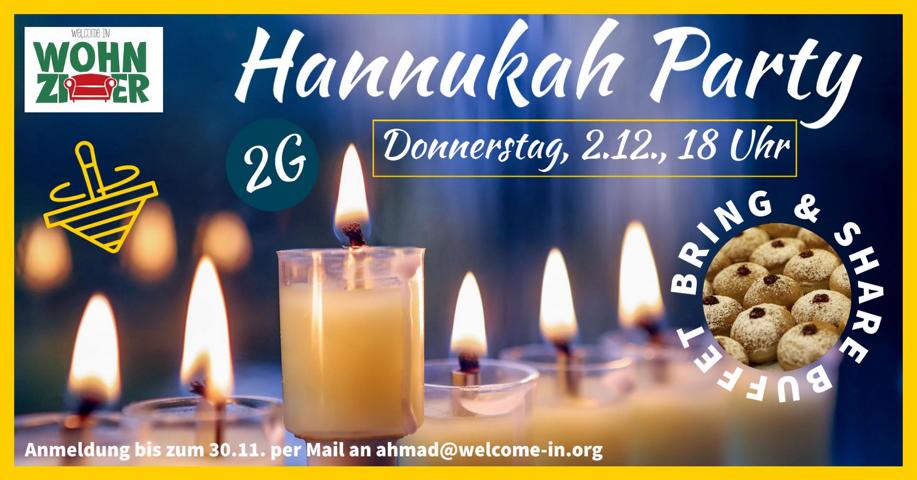 Hannukah-Fest im Wohnzimmer