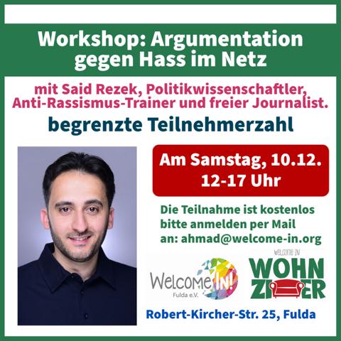 Workshop Gegen Rassismus und Hate Speech für Medienkompetenz und Demokratieförderung