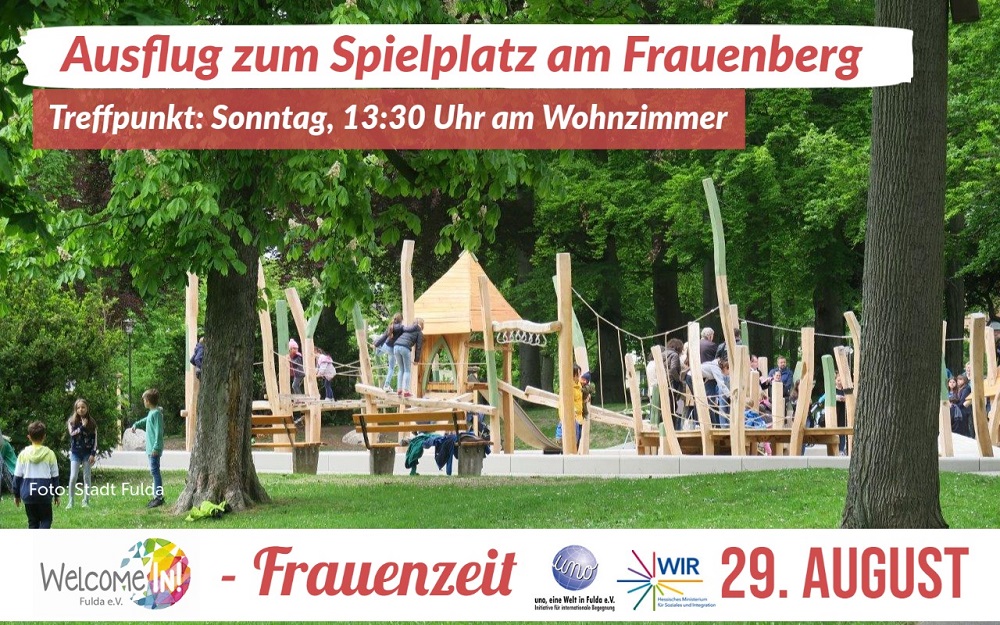 Ausflug zum Spielplatz