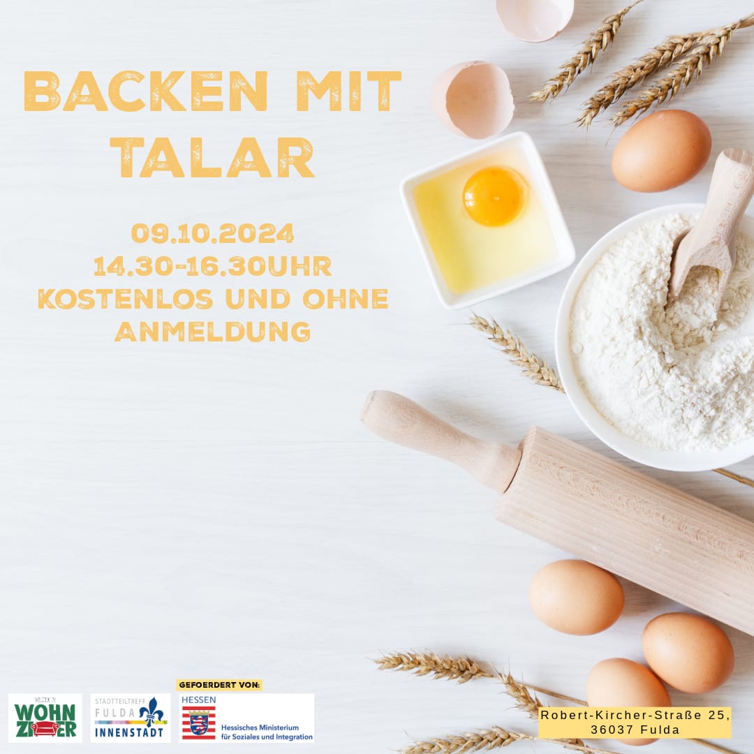 Backen mit Talar II