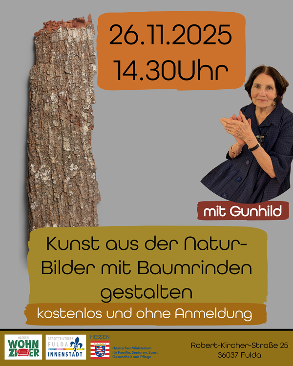 Kunst aus der Natur – Bilder mit Baumrinden gestalten