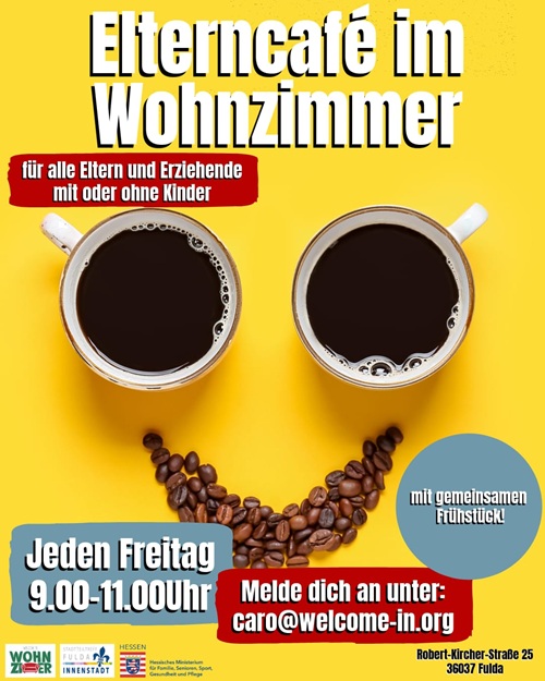 Herzliche Einladung zum Elterncafé