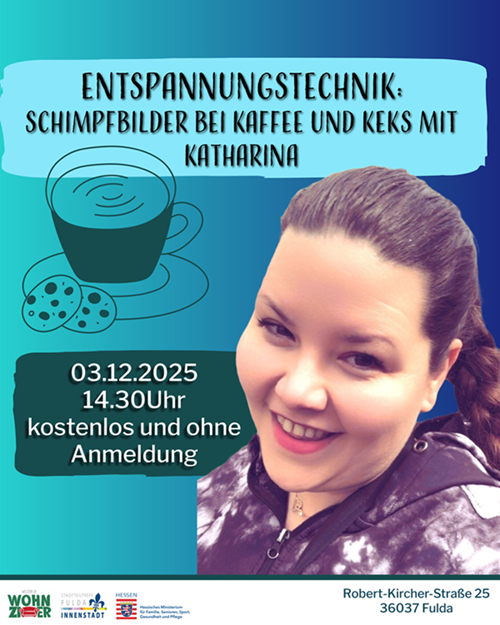 Schimpfbilder – Entspannung mal anders- Mit Kaffee, Keks & Katharina