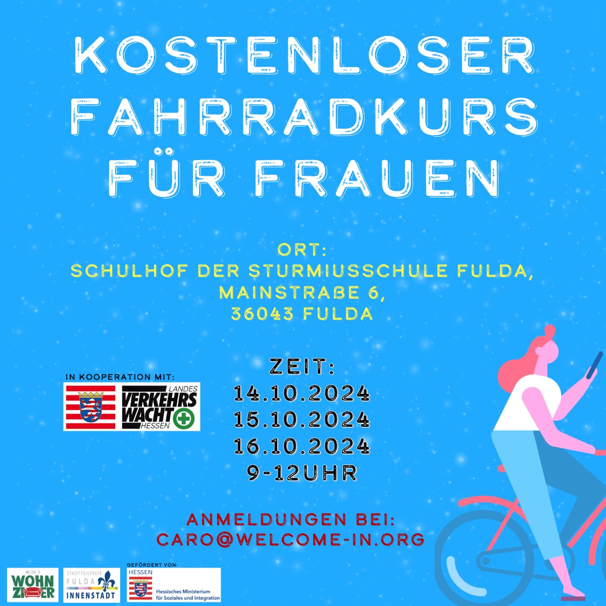 Fahrradkurs für Frauen