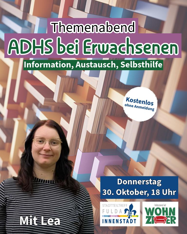 Themenabend ADHS bei Erwachsenen