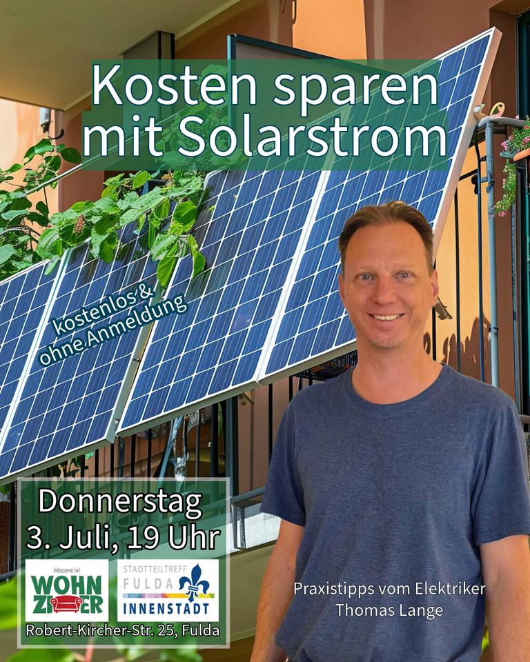 Kosten sparen mit Solarstrom