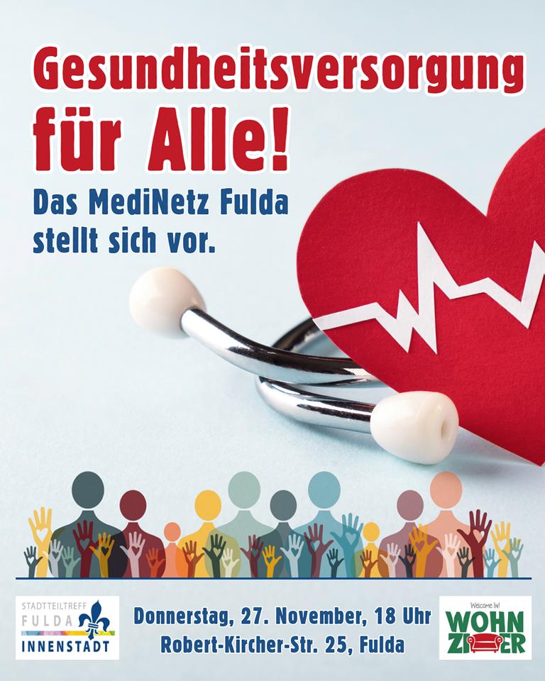Gesundheitsversorgung für Alle! Das MediNetz Fulda stellt sich vor