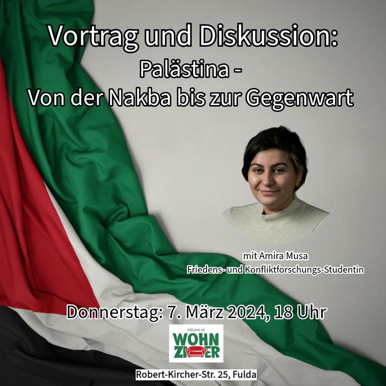 Vortrag und Diskussion: Palästina - von der Nakba bis zur Gegenwart