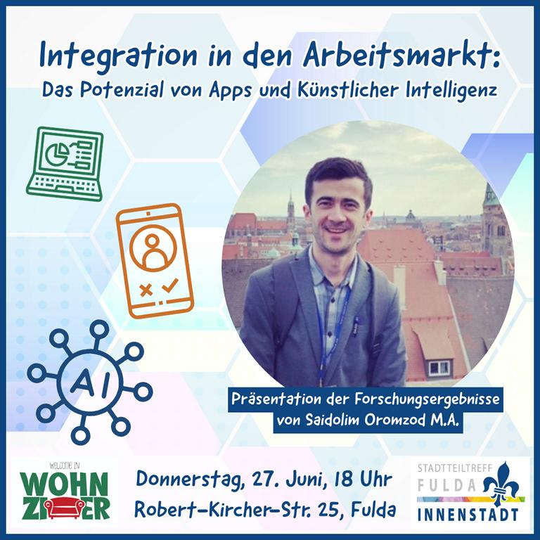 Integration in den Arbeitsmarkt - das Potenzial von Apps und Künstlicher Intelligenz