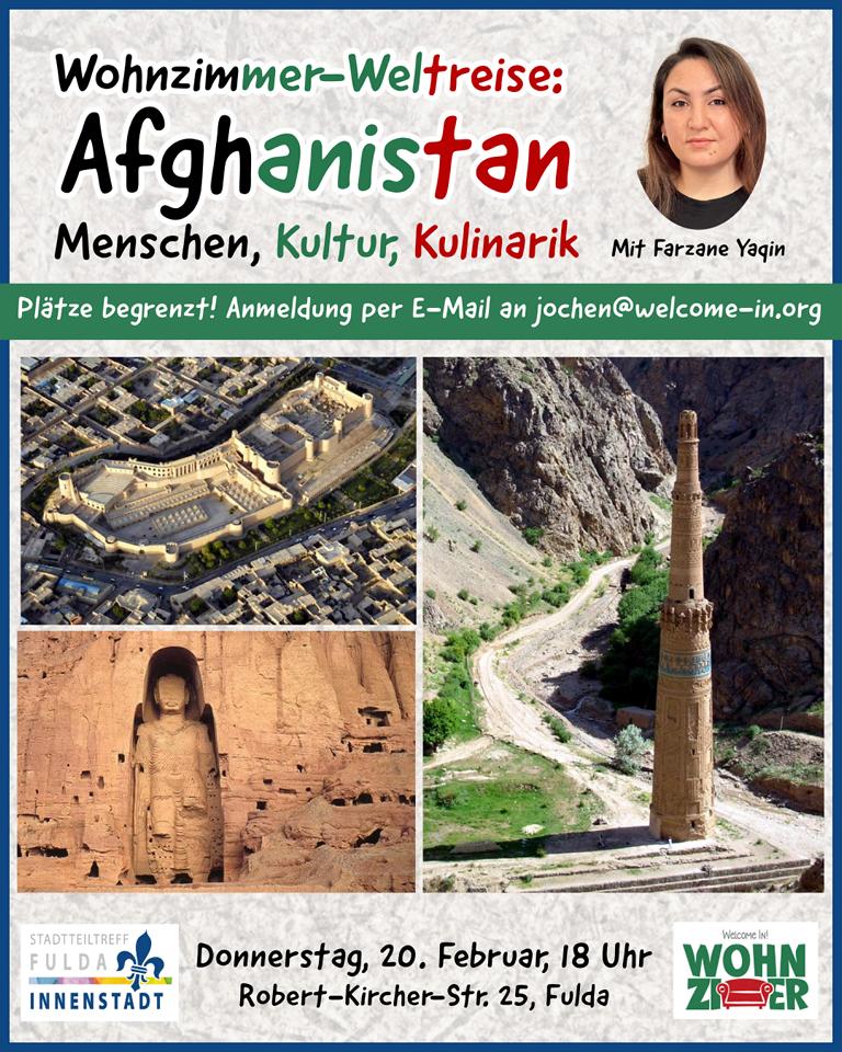 Wohnzimmer Weltreise: Afghanistan