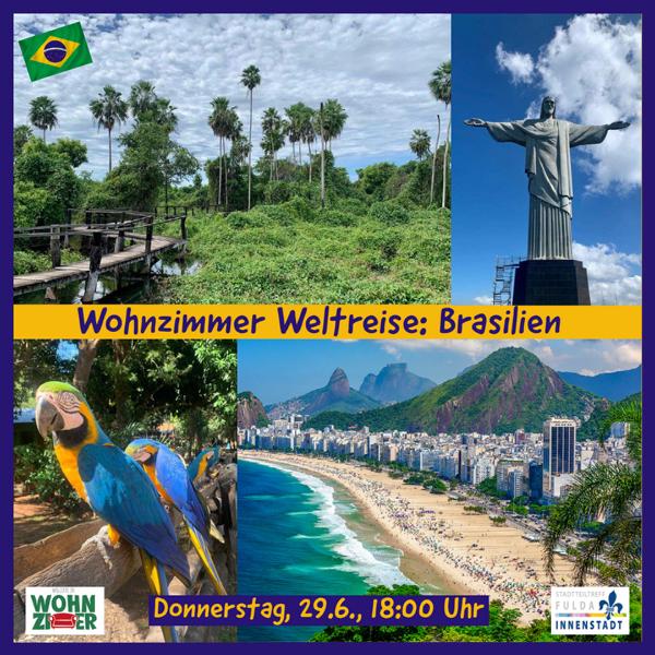 Wohnzimmer Weltreise: Brasilien