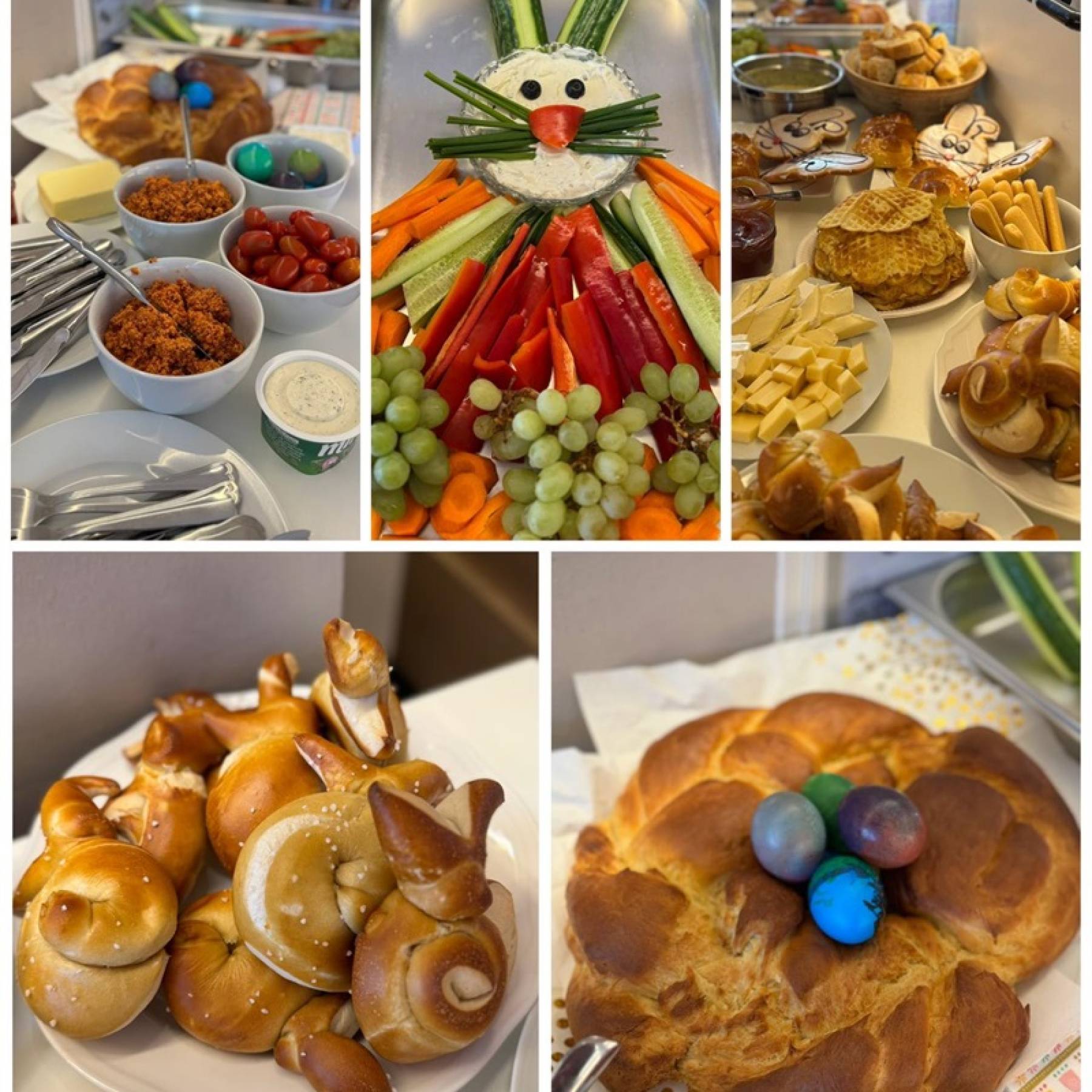 Osterfeier im Elterncafé