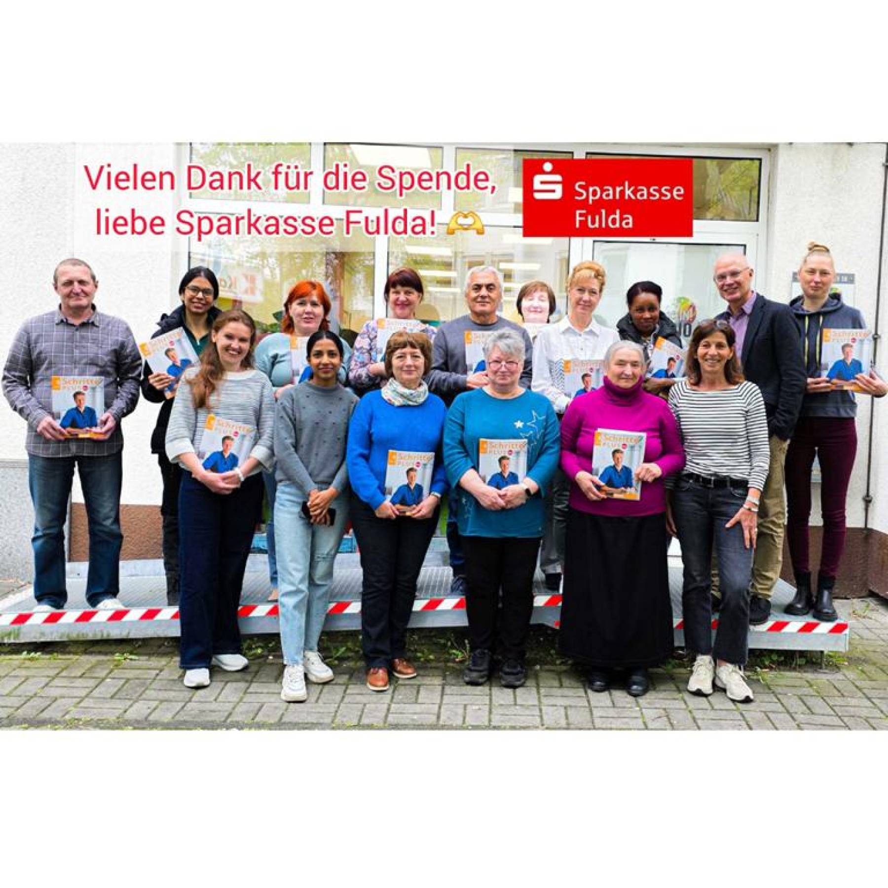 Herzlichen Dank für die Spende, liebe Sparkasse Fulda