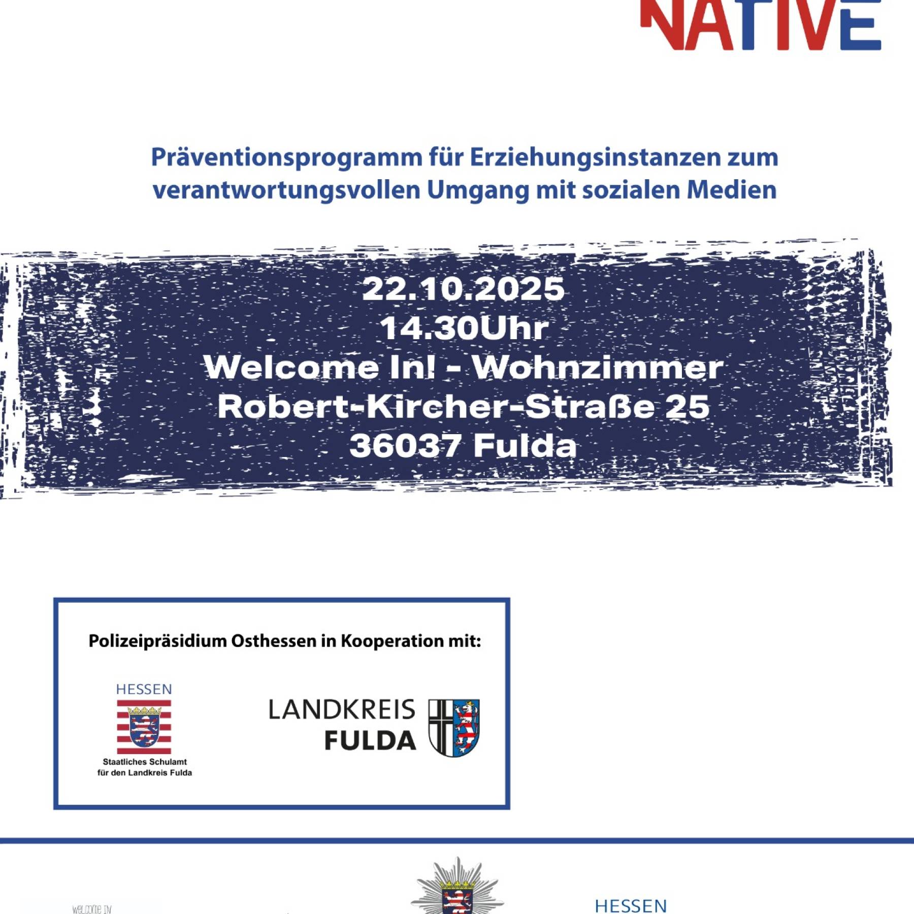 Präventionsveranstaltung zum verantwortungsvollen Umgang mit sozialen Medien