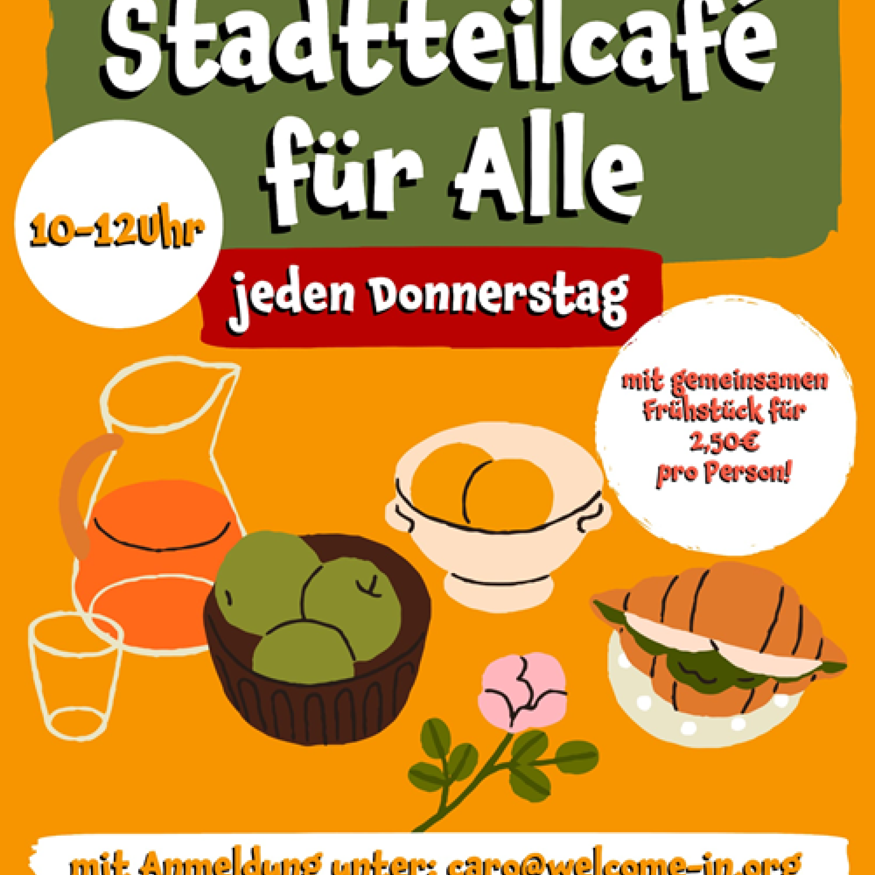 NEU: Stadtteilcafé für alle - jeden Donnerstag