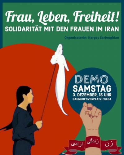 Demo: Solidarität mit den Frauen im Iran