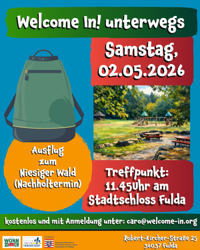 Welcome In! unterwegs - Ausflug zum Niesiger Wald