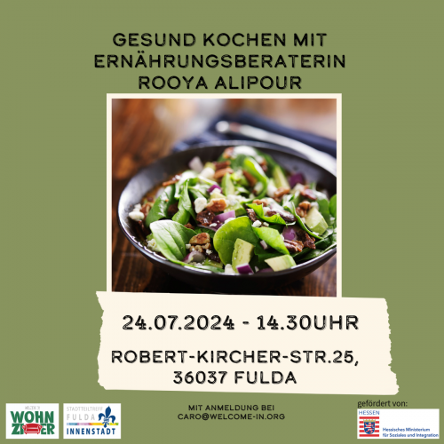 Gesund kochen mit Rooya Alipour