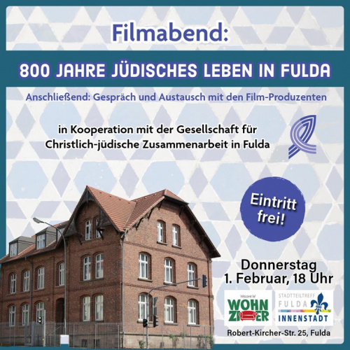 Filmvorführung: 800 Jahre jüdisches Leben in Fulda