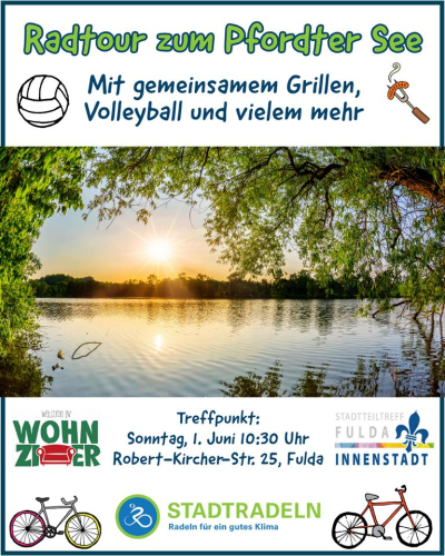 Radtour zum Pfordter See