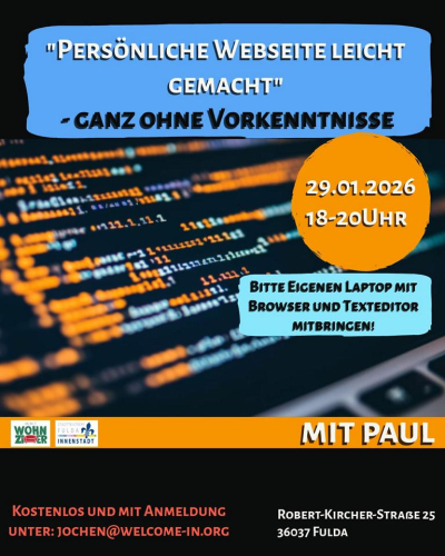 Persönliche Website leicht gemacht!