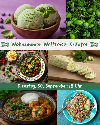 Wohnzimmer-Weltreise: Kräuter