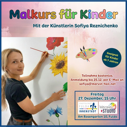 Malkurs für Kinder