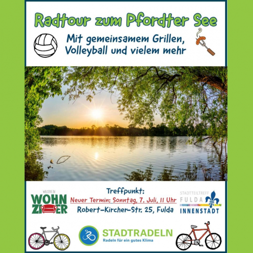 Radtour zum Pfordter See