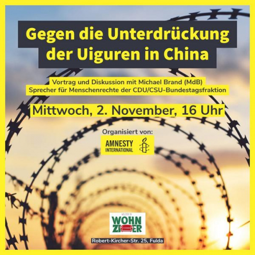 Gegen die Unterdrückung der Uiguren in China