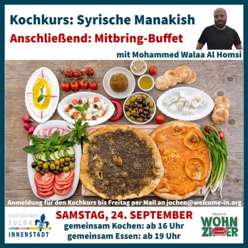 Kochkurs und Mitbring-Buffet: Syrische Manakish