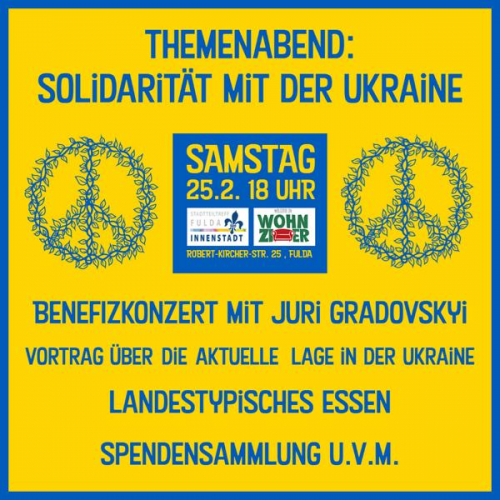 Themenabend: Solidarität mit der Ukraine