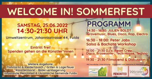 Welcome In! Sommerfest