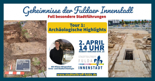 Stadtführung: Archäologische Highlights der Fuldaer Innenstadt