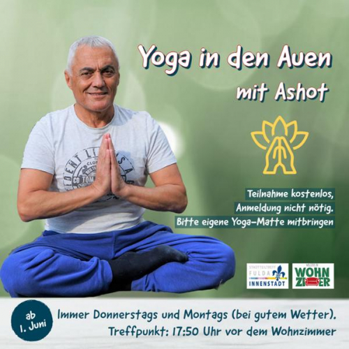 Yoga in den Auen