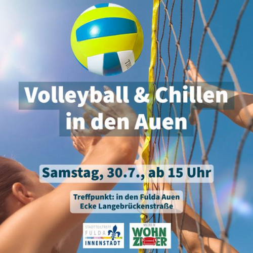 Volleyball & Chillen in den Auen